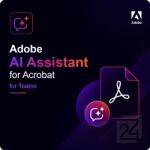 Adobe AI Assistant for Acrobat for Teams EDU 1 - 9 User (30005880CB01A12)