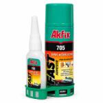 Akfix Adeziv Cianoacrilat Akfix 705 cu Activator , Lipire Rapida Universala (AKFIX-705-25G-100ML)