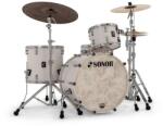 Sonor Drums Set tobe acustice Sonor Momentum 322 Maple Set Satin Pure White SPW