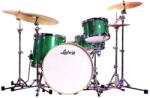 Ludwig Set tobe acustice x Ludwig Continental Pro beat 24 4pc Green Sparkle