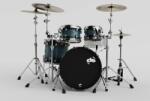 DS Drum Set tobe acustice x DS Drum Fury Studio Petrol Burst