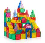  Set de constructie, 3D magnetic blocks, 110 piese, forme diferite multicolor, JollyMag, 109721 (ESELL-W-jolly_ml109721)
