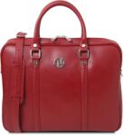 Tuscany Leather Geanta pentru laptop, eleganta, din piele Saffiano Geanta, rucsac laptop
