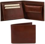 Tuscany Leather Portofel bărbați din piele naturală cu trei pliuri (TL140763)
