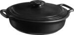 Emile Henry Oală ceramică Sublime+ 4 l cu capac negru (EH7A4793P)