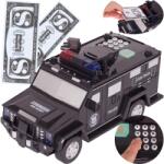  Pusculita de economii electronica, masina blindata lumini si sunete de copii, PIN securizat, 28x14x13cm, JollyMag, 108465 (ESELL-W-jolly_ml108465)