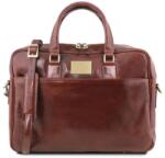 Tuscany Leather Servietă din piele pentru laptop, cu 2 compartimente- Urbino Geanta, rucsac laptop