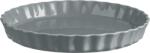 Emile Henry Formă de tartă ceramică Emile Henry 28 cm gri (EH806031)