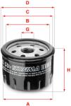 SOFIMA Filtru ulei SOFIMA S 5100 R (S 5100 R) - fixbox