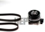 HEPU Pompa apa + Set curea transmisie cu caneluri HEPU PK06701 (PK06701)
