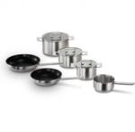 Bosch Set 6 vase NEFF by Schulte-Ufer Pro Induction Z9406SE0 - 17005724, Oțel inoxidabil 18/10, Distribuție excelentă a căldurii (Z9406SE0)
