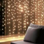 Somogyi Elektronic DOT LED-es fényfüggöny 210db melegfehér, 1, 5x1, 4m (KIN210DWW) (KIN210DWW)