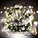 Somogyi Elektronic micro LED-es meleg fehér fényfüzér, 150m (ML1500WW) (ML1500WW)