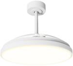 Aigostar Ventilator de tavan LED reglabil, 50W, 230V, 2700-6500K, 106 cm, cu telecomandă, alb (AI1577)