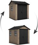 Keter Apex 7, 5 x 7 Ashwood kerti ház, padlóval (612046)