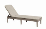 Keter Jaipur cappuccino/bézs napozóágy párnával (610657)