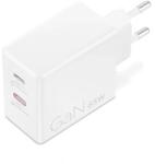 Lenovo Dual USB-C 65W GaN Charger, White (G0A6065WEU)