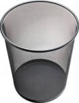 HELIT the circle network Papírkosár 15 l (O x Ma) 26.5 cm x 28 cm Fém Fekete 1 db (H2518595) (H2518595)