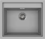 Elleci -Egy medencés keratek mosogatótálca Sintesi 105 K97 Light Grey inox tartozékokkal - Kifutó termék! - LKS10597 (Elle-LKS10597)