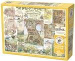 Cobble Hill Puzzle Cobble Hill din 1000 de piese - Sub tufișul de mure: Poveste de primăvară (40015) Puzzle