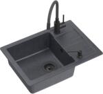 Quadron Ready Smart chiuvetă cu robinet și dozator negru/negru LA_TQ6244RSBLM (LATQ6244RSBLM)