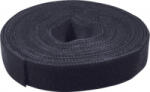 Value Tépőzár Kötegeléshez Bolyhos fél, Bolyhos és horgos fél, Horgos fél (H x Sz) 25 m x 10 mm Fekete 25 m (25.99. 5250) (25.99.5250)