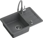 Quadron Ready Smart chiuvetă cu robinet și dozator gri/oțel LA_TQ6244RSSZ (LATQ6244RSSZ)