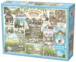 Cobble Hill Puzzle Cobble Hill din 1000 de piese - Sub tufișul de mure: Poveste de vară (40016) Puzzle
