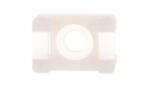 EM Group Saddle holder for cable ties white 4, 8mm 9, 5x15mm F=3.5mm BMSB5498E /100pcs. /