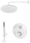 PAFFONI Light set de duș ascuns cu duș de ploaie alb LIQ018ZSC2EBO (LIQ018ZSC2EBO)
