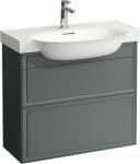 Laufen The New Classic dulap 77.6x31.6x67.7 cm sub chiuveta pe perete gri H4060420856271 (H4060420856271)