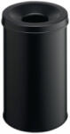 DURABLE Safe Papírkosár 30 l (O x Ma) 31.5 cm x 49.2 cm Fém Fekete 1 db (330601) (330601)