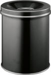 DURABLE Papierkorb Safe, , Stahl, schwarz, 15 Liter, selbstverlöschend mit Flam Papírkosár 15 l (O x Ma) 260 mm x 357 mm Acél Fekete 1 db (330501)