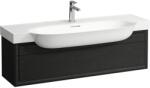 Laufen The New Classic dulap 117.5x31.5x34.5 cm sub chiuveta pe perete negru-stejar H4060510856281 (H4060510856281)