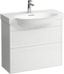 Laufen The New Classic dulap 77.6x31.6x67.7 cm sub chiuveta pe perete alb H4060420851701 (H4060420851701)