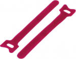 TRU COMPONENTS Tépőzár kábelkötegelő Kötegeléshez Bolyhos és horgos fél (H x Sz) 310 mm x 16 mm Piros 20 db (TC-12515092) (TC-12515092) - aqua