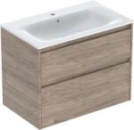 Geberit Selnova Square lavoar cu dulap 80 cm nucă 504.139. JR. 1 (504139JR1)