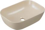 INVENA VITORIA 45x32 cm pultra ültethető mosdó, cappuccino CE-48-008-Y (CE-48-008-Y)