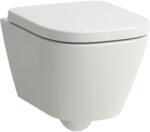 Laufen Meda vas wc agăţat fără margine cu spălare turbionară alb lucios H8201134000001 (H8201134000001)
