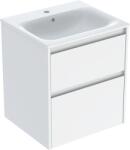Geberit Selnova Square lavoar cu dulap 55 cm alb 504.137. 01.1 (504137011)