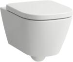 Laufen Meda vas wc agăţat fără margine cu spălare turbionară alb mat H8201107570001 (H8201107570001)