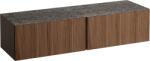 Laufen Il Bagno Alessi dulap cu blat 160x50x37 cm sub chiuveta pe perete H4323300976301 (H4323300976301)