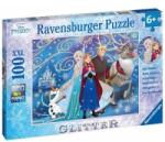 Ravensburger Kinderpuzzle Disney Frozen - Glitzernder Schnee (100 Teile)