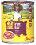 Josera 12x800g Josera Meatlovers Pure Marha nedves kutyatáp új design