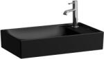Laufen Meda mosdótál 60x35 cm négyszögletes mosdótálak fekete matt H8121137161061 (H8121137161061)