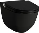 Laufen Riva bidéfunkciós wc függő perem nélkül fekete H8206917160001 (H8206917160001)