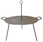 Perfect Home Disc Otel pentru Gratar, cu Trei Picioare, Perfect Home, 40 cm (MRK-28252) Ceaun