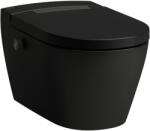 Laufen Cleanet Auria bidéfunkciós wc függő perem nélkül mély öblítéssel fekete H8208417230001 (H8208417230001)
