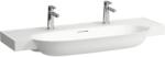 Laufen The New Classic mosdótál 120x48 cm félkör alakú klasszikus-beépíthető fehér fényes H8138584001071 (H8138584001071)