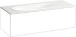 Laufen Il Bagno Alessi mosdótál 120x50 cm négyszögletes beépíthető fehér fényes H8179794001041 (H8179794001041)